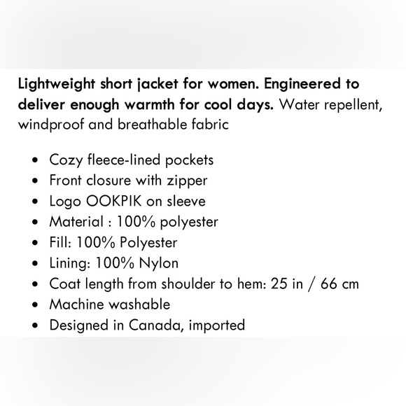 OOKPIK Jacket - Picture 6 of 6